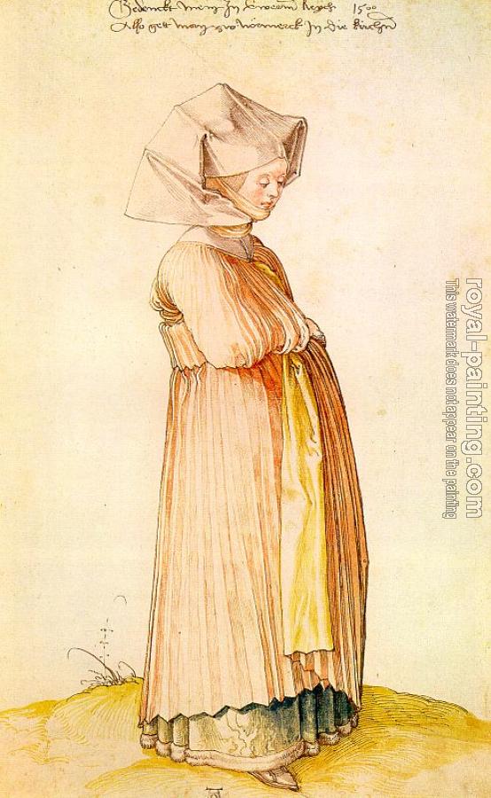 Albrecht Durer : Nuremberg Woman Dressed for Church